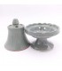 Censer Incense Grain/Cones - Enameled Ceramic Burner - Sharayit Model