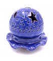 Incensiere o Portacandele in Ceramica Smaltata - Artigianato Marocchino - Modello Biraem