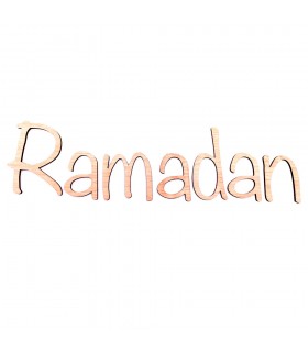 Lettres du Ramadan à suspendre ou au mur - Décoration islamique