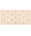 Treillis en bois laminé - Découpe Laser - Design Mekness - 18cm x 39cm