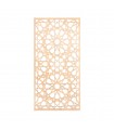 Celosia in legno taglio laser - 60 x 30cm - Modello Samai