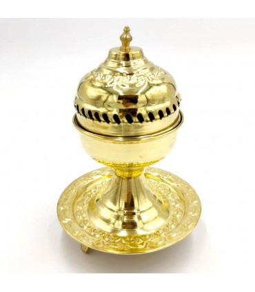 Brûleur Encensoir En Métal - Artisanat Marocain - Modèle Rakika