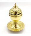 Incensário de Queimador de Metal - Artesanato Marroquino - Modelo Rakika
