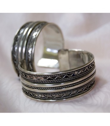 Double Silver Bangle Drawing - NEW