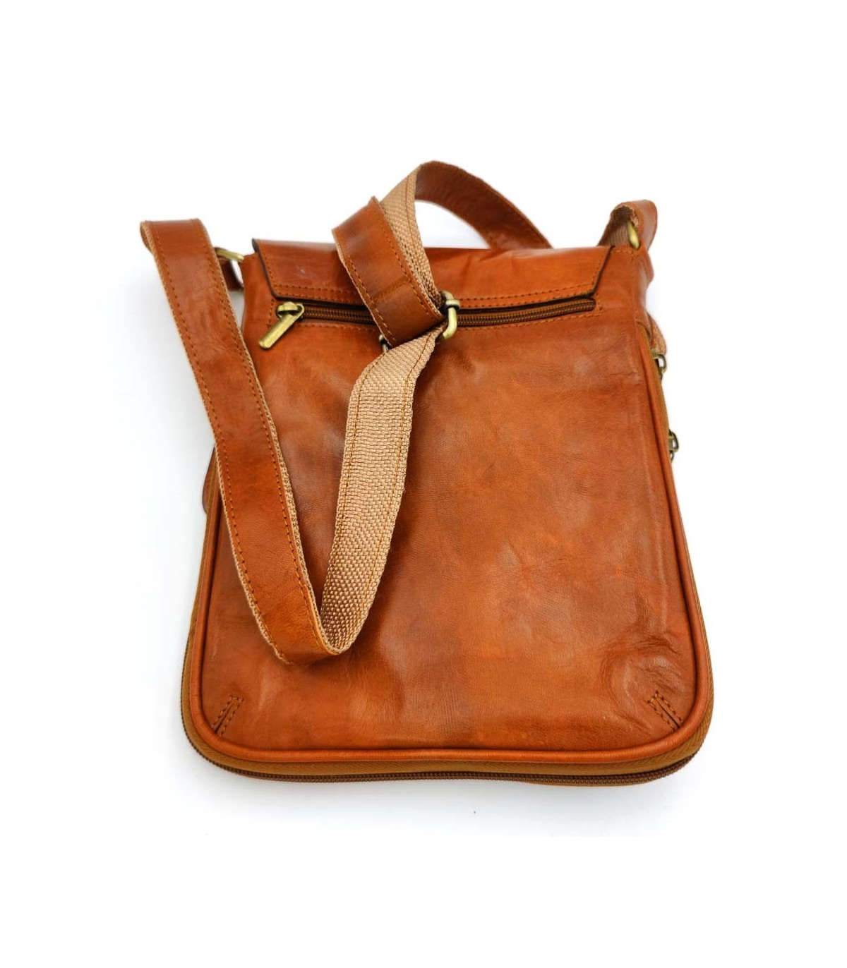 Bolso Hombre Mariconera de Cuero - Marroquinería - Gran Calidad en Acabados  - Modelo