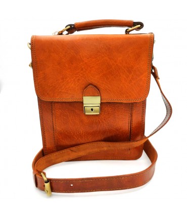 Mariconera Handtasche Aktentasche - Premium-Lederwaren - Marokkanisches Kunsthandwerk - Haqiba-Modell