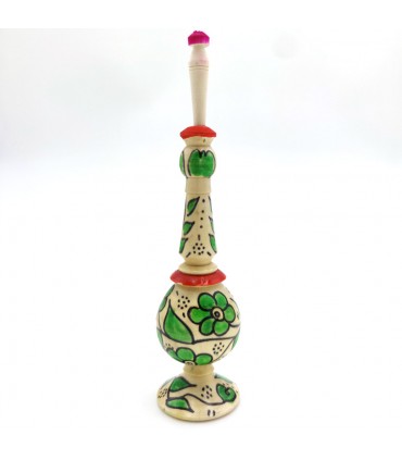 Porta Colirio Floral - Bois - Conteneur Khol Marocain