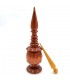 Porte-conteneur de gouttes pour les yeux Kohl kuhul - Bois - Conteneur de Khol marocain