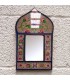 Specchio decorativo andaluso - Decorazione in stile vintage fatta a mano al 100% - Modello Hak nº25 - 25 x 15 cm