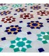 Mesa Mosaico Jardim Andaluz ou Pátio - Multicolor - Artesanato Marroquino - Modelo Alwani Najma