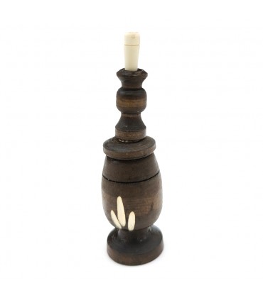 Black Wooden Container And Stick (Kujul-Kajal) - 2 Sizes - Online