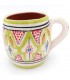 Becher Keramik arabisch - andalusische Dekor - handmade - 10 cm - verschiedene Farben