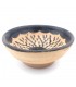 Cuenco cerámica Marroqui terracota Barro Pintado con Brea Natural  - Desinfectante Natural - Refrescante - Modelo Kitran