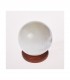 Polished Selenite Lamp - Sphere - 12 cm Diameter Public