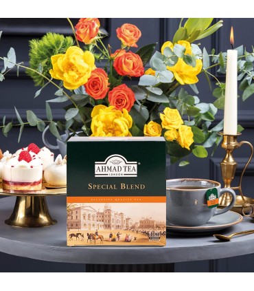 Ahmad Tea Special Blend 100 Saquinhos de Chá Preto Aromatizado com Bergamota - 200gr