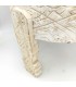 Mesa de Molinillo Chakki Baja Madera Tallada - Chill Out - Artesania Marroqui Modelo khashab Beldi