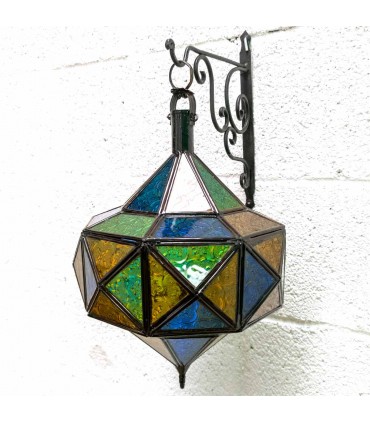 Spin-Glas Lampe - verschiedene Farben - 2 Größen - Neuheit