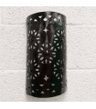 Openwork Iron Wall Lamp - Half Cylinder - Model NAJMA