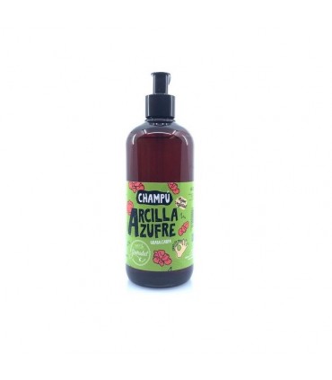 Shampoo Antiforfora Grassa con Argilla e Zolfo 500 ML. Granadietto