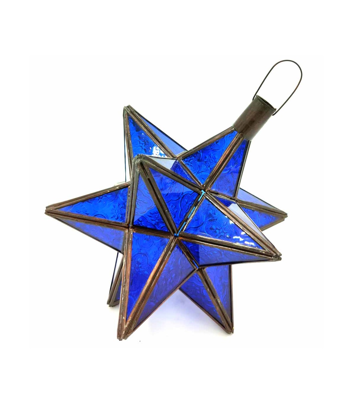 Andalusian Star Ceiling Lamp - Moroccan Crafts - Azrak Star Model