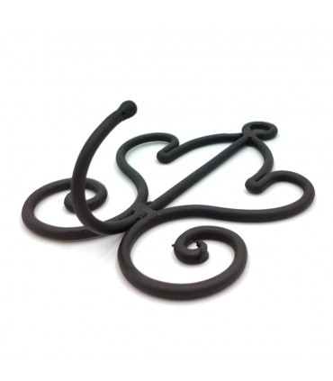 Perchero Arabe Forja - 1 brazos - Marroqui - Modelo WAHID