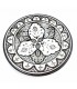 Decorative or Table Plate - Andalusian Ceramic Asfi - Moroccan Crafts - Aswadein Model