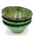 Green Ceramic Bowl Tamegroute Moroccan Crafts - Tamegroute Model