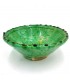 Green Ceramic Bowl Tamegroute Moroccan Crafts - Tamegroute Model