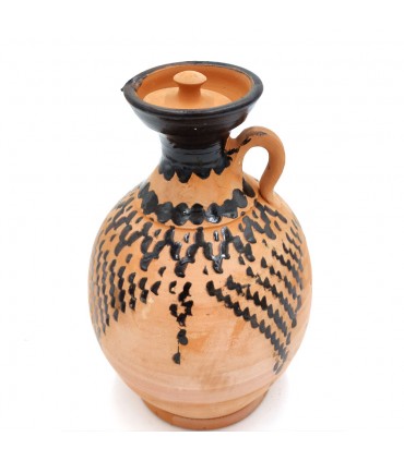 Moroccan Ceramic Vase or Vase Berber Natural Red Terracotta - Natural Disinfectant - Refreshing - Model Kitran nº 3