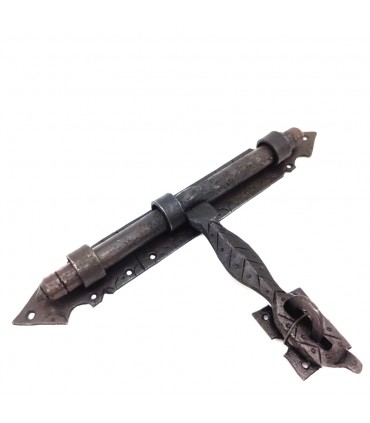 Türriegel, rustikale Schmiedearbeiten, marokkanische Handwerkerschmiede – alter Vintage-Stil