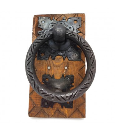 Türklopfergriff Rustikale Schmiedearbeiten Marokkanische Handwerkerschmiede - Griff im alten Vintage-Stil Nr. 4