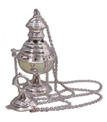 Incensário Botafumeiro Chain - Bronze ou Níquel - 22 centímetros