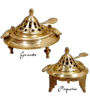 Censer Brasero - Bronce or Nickel - 3 Sizes