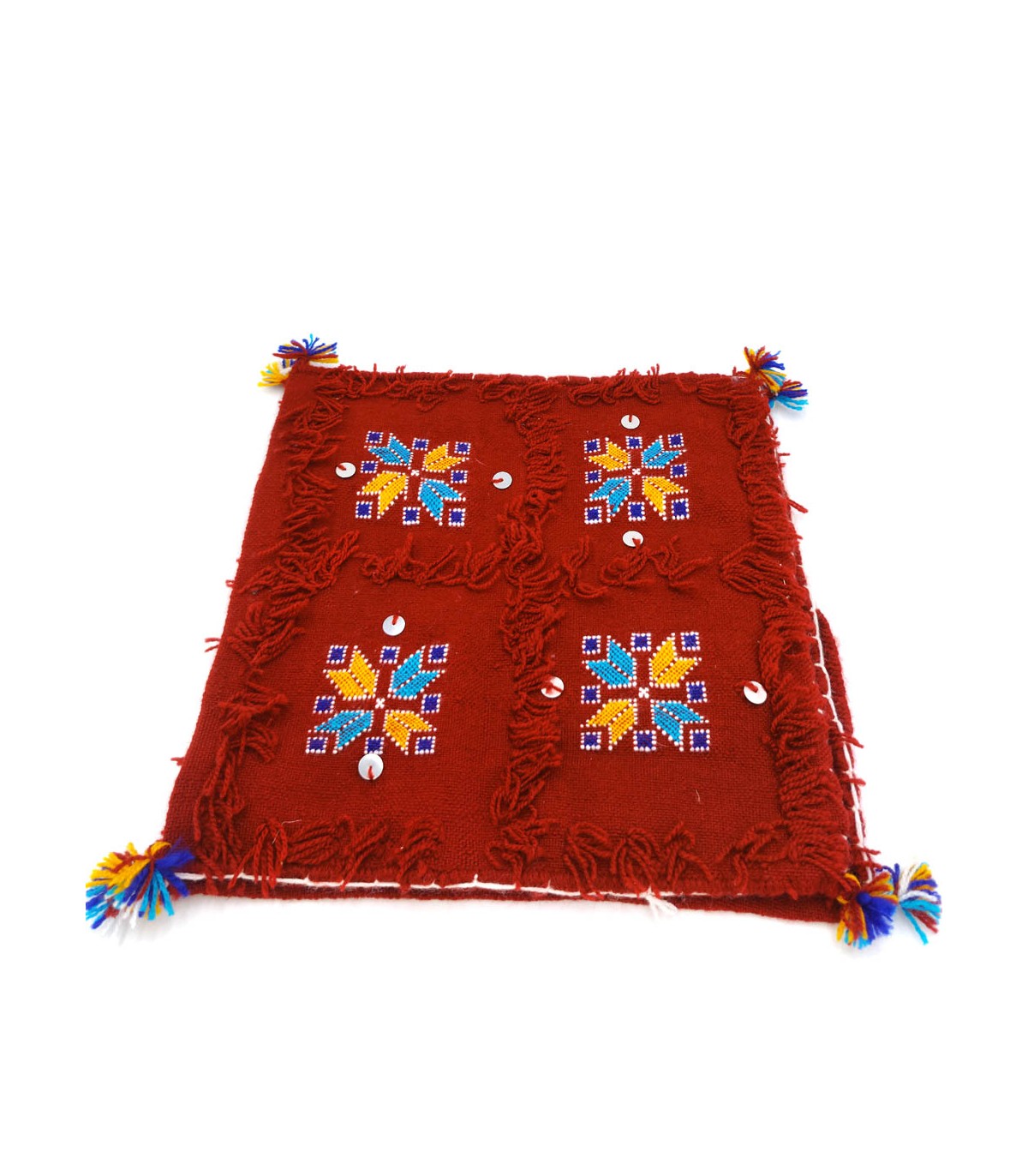 1 pezzo Federa per cuscino decorativo con motivo geometrico a diamante