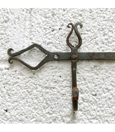 Perchero Forja Artesanal - Artesanía Marroquí - Estilo Andalusí - Modelo WARD