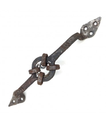 Pull in ferro battuto fatto a mano - 23 cm - Modello Dair