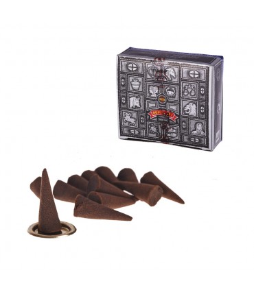 Supert Hit Incense Cones - SATYA - 12 units - Includes Base