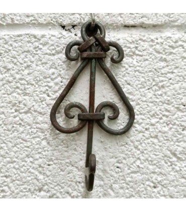 Cabide Árabe Forja - Decoração Andaluza - Artesanato Marroquino - Modelo WAHID Hadid