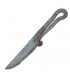 Coltello a pugnale forgiato Modello Skkinshauni decorativo in stile rustico