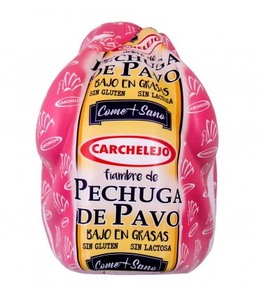 HALAL Blanc de Dinde Charcuterie Faible en Gras Sans Gluten Sans Lactose Mangez Sain Carchelejo 4.3kg +/- aprox.