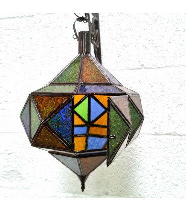 Spin-Glas Lampe - verschiedene Farben - 2 Größen - Neuheit