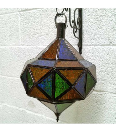 Spin-Glas Lampe - verschiedene Farben - 2 Größen - Neuheit