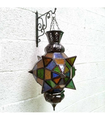 Crystal Lamp Lucero de Alba Colors - Andalusian - Arabic Online