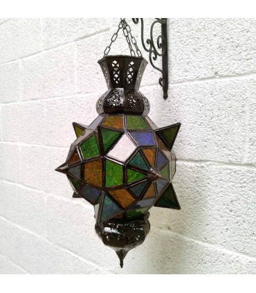 Lampe Cristal Etoile du Matin Couleurs - Andalou - Arabe