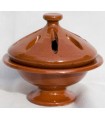 Encensoir Brazier miel - encens en grain - carreaux en céramique