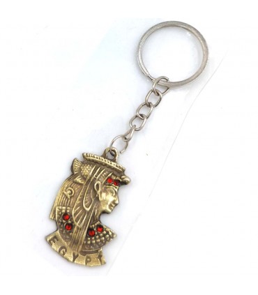 Llavero Egipto Reina Cleopatra Egipcia Antiguo Egipto Souvenir Artesanía Modelo Cleopatra