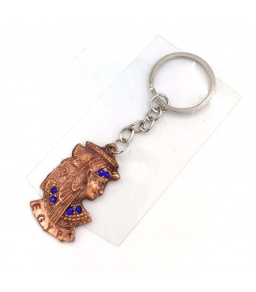 Llavero Egipto Reina Cleopatra Egipcia Antiguo Egipto Souvenir Artesanía Modelo Cleopatra