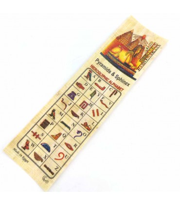 Bookmark Authentic Egyptian Papyrus Pages Ancient Egypt Style Assorted Models