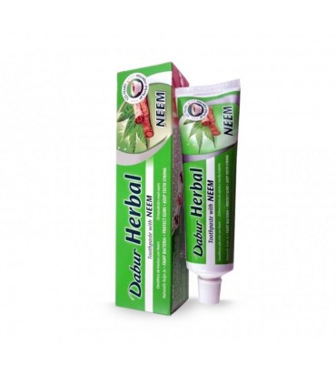 Dentífrico Ayurvédico con Extracto Medicinal Neem -100 ml - DABUR