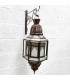 White and Copper Moroccan Craftsmanship Ceiling Lamp - Sable Series - Samai Saguir Model